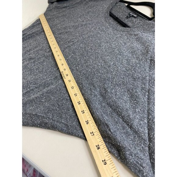 Eileen‎ Fisher Wool Silk Blend Women Charcoal Gray Dolman Sleeve Sweater Size XS - Picture 5 of 15